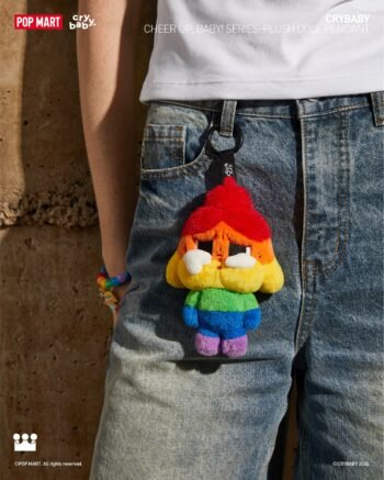 POP MART CRYBABY CHEER UP. BABY! SERIES-Plush Doll Pendant
