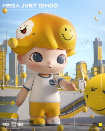 MEGA Collection 1000% JUST DIMOO × SmileyWorld